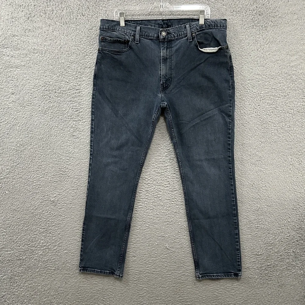 Levis Jeans Mens 38x30 Blue Denim 511 Slim Straight American Stretch Red Tab